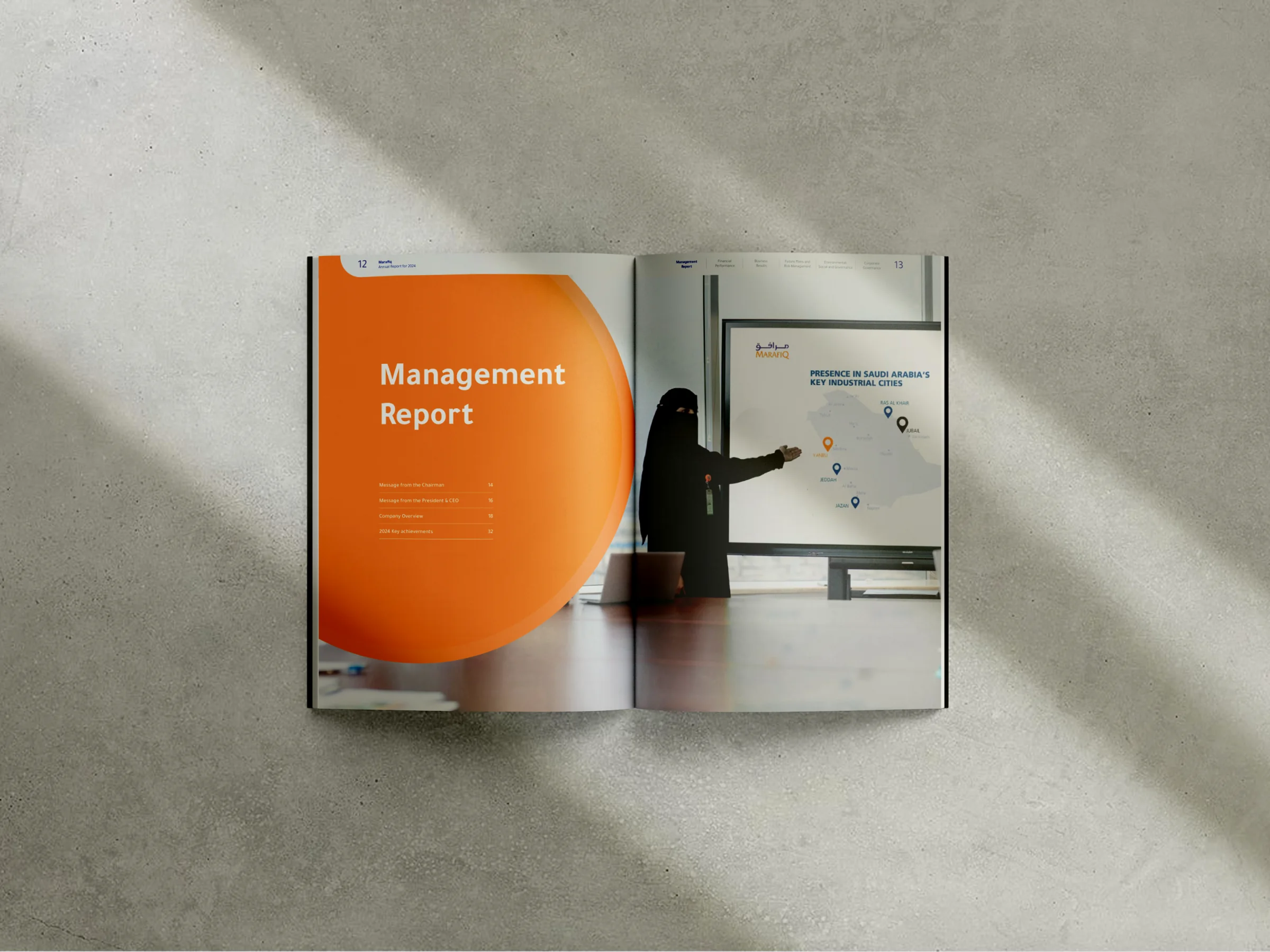 MARAFIQ Annual Report 2023 project view 2