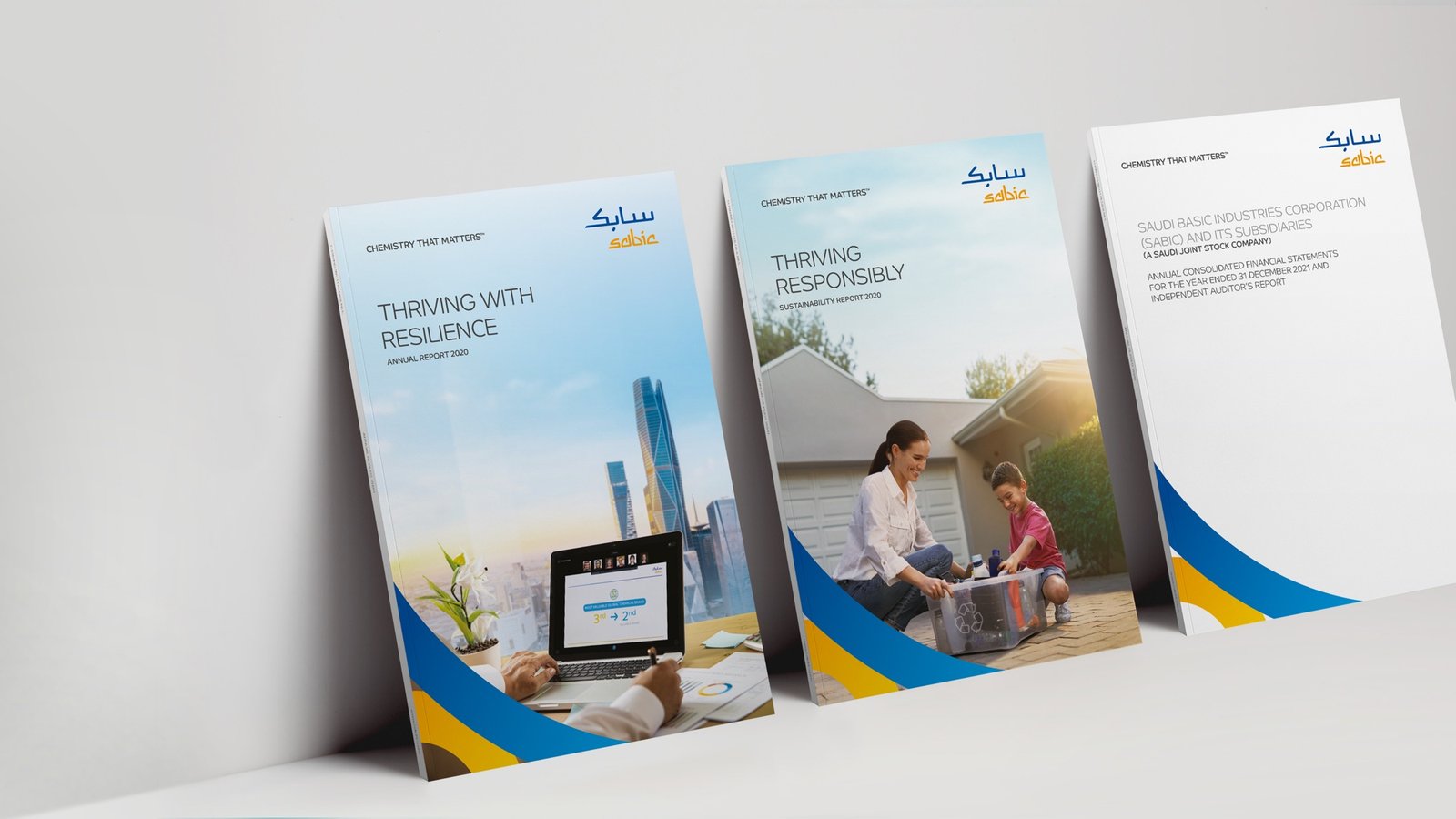 SABIC Annual Report 2020 project